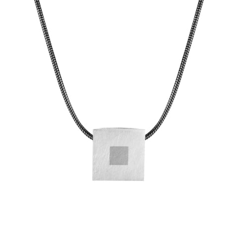 contemporary married metal necklace
