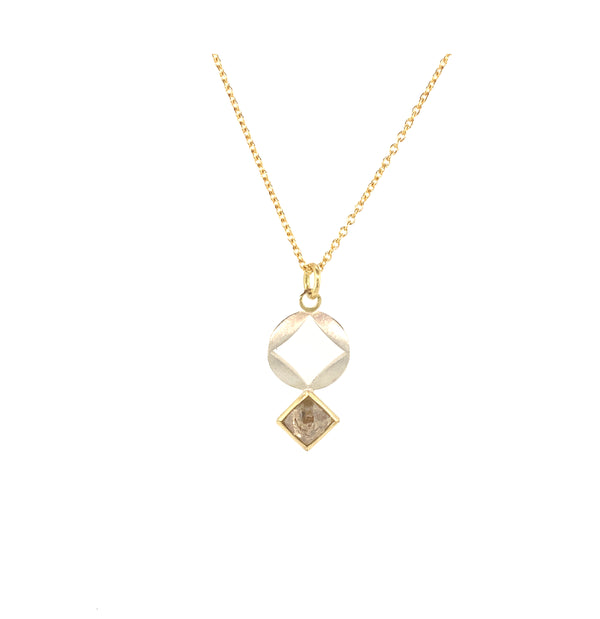Argyle Champagne Diamond 'Diamond' Necklace