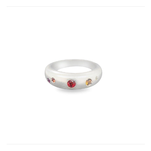 Balance and Play Gem Colour Ring - Sapphire and Ruby